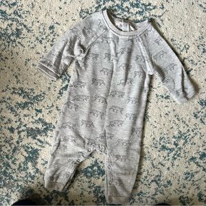 Egg baby tiger onesie
